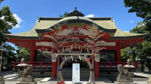 呉服神社の絶景写真