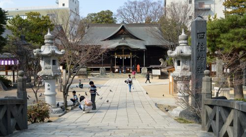 四柱神社の絶景写真