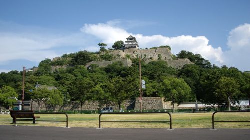 丸亀城の絶景写真