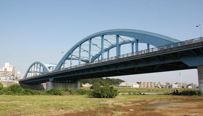 東京都の絶景スポット「丸子橋」