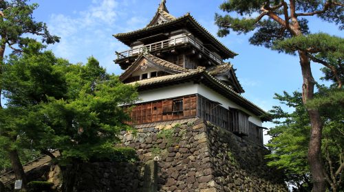 丸岡城の絶景写真