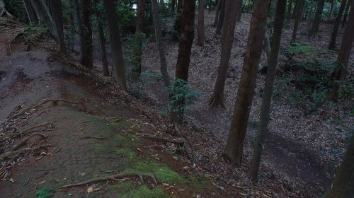 増尾城の絶景写真