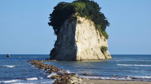 見附島の絶景写真