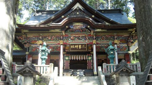 三峯神社の絶景写真