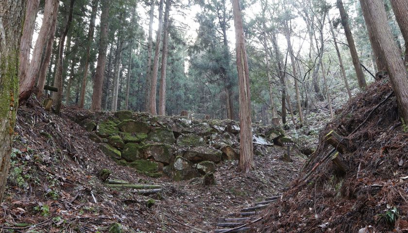 島根県の絶景スポット「三沢城」
