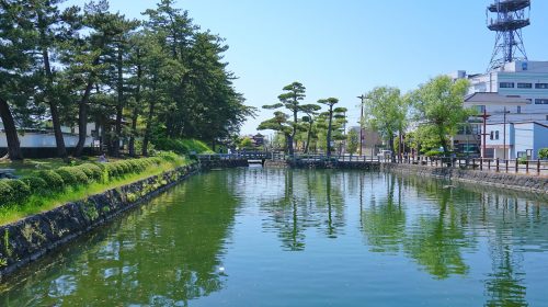 本荘城の絶景写真