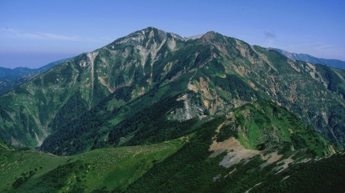 唐松岳の絶景写真