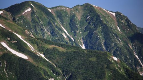 毛勝三山の絶景写真