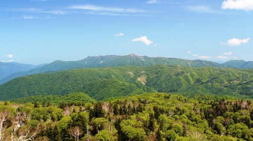 人形山の絶景写真