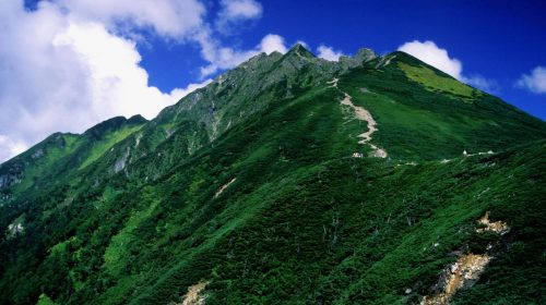 西穂高岳の絶景写真