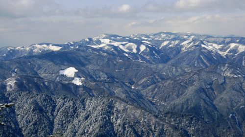 奥三界岳の絶景写真