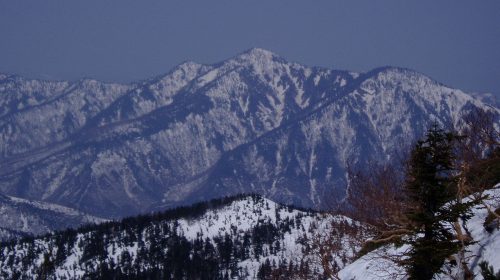 鳥甲山の絶景写真