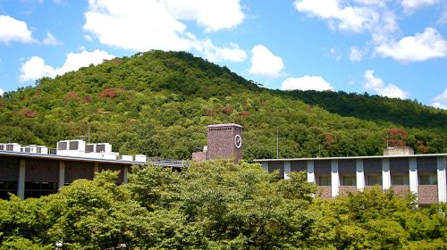 衣笠山の絶景写真