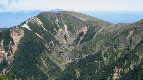 硫黄岳の絶景写真