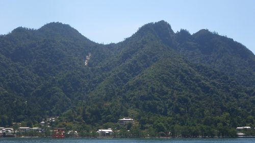 弥山の絶景写真