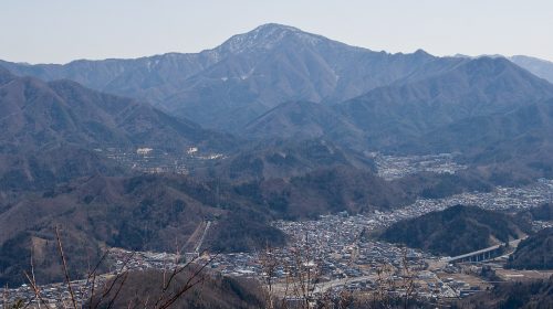 御正体山の絶景写真