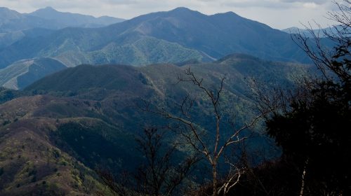 三頭山の絶景写真