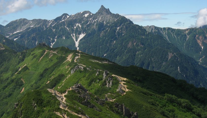 長野県の絶景スポット「槍ヶ岳」