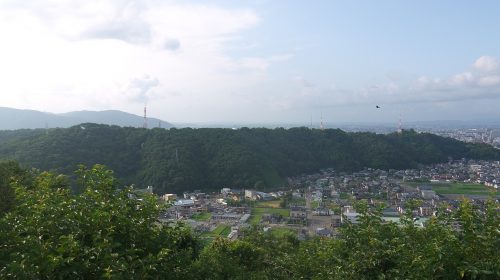 足羽山の絶景写真
