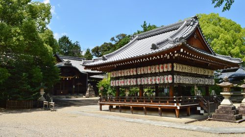 向日神社の絶景写真