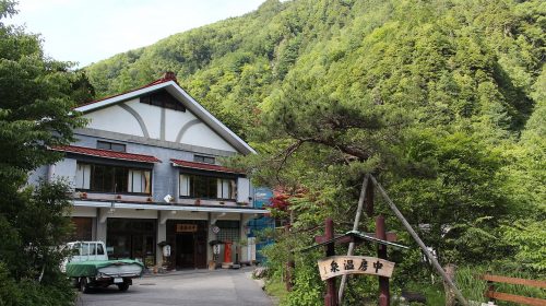 中房温泉の絶景写真