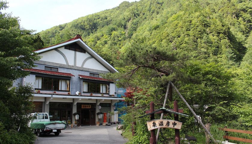 長野県の絶景スポット「中房温泉」