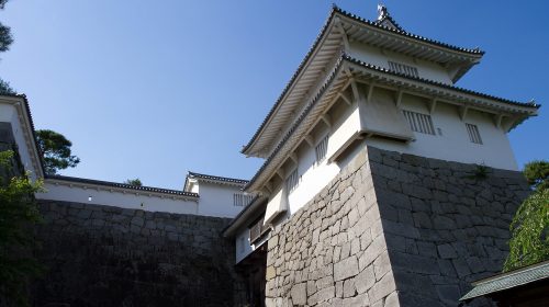 二本松城の絶景写真