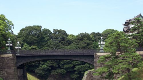 二重橋の絶景写真