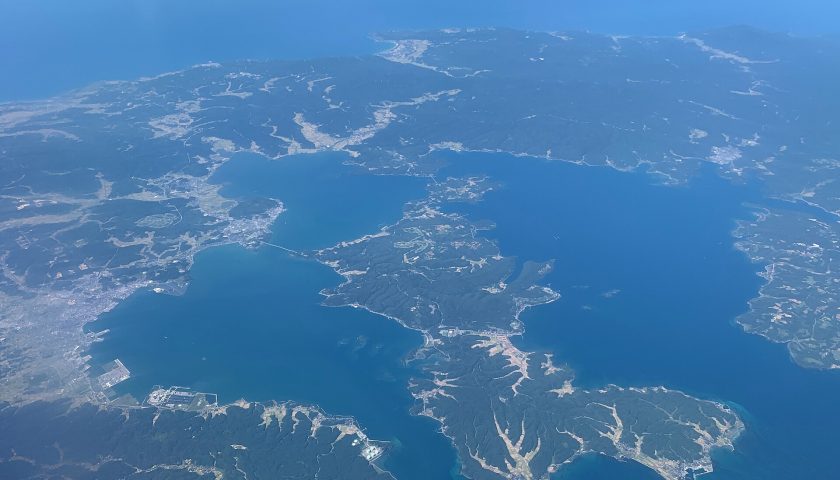 石川県の絶景スポット「七尾湾」