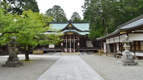 大麻比古神社の絶景写真