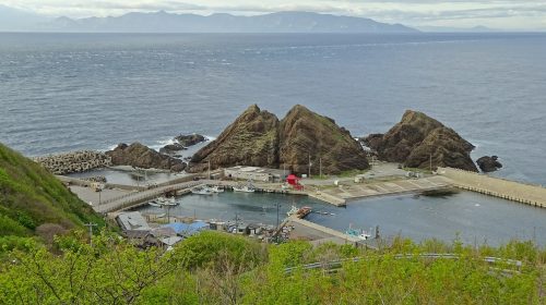 帯島の絶景写真