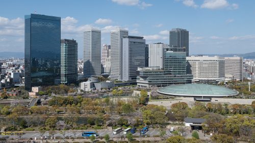 大阪ビジネスパークの絶景写真