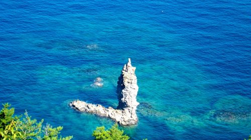 ローソク島の絶景写真
