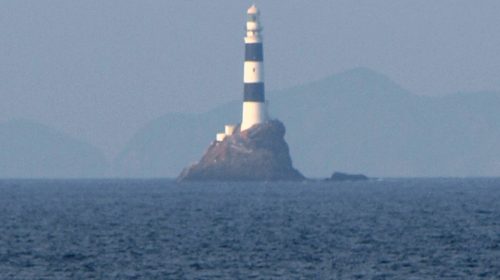 水ノ子島灯台の絶景写真
