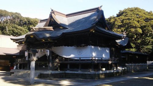 酒列磯前神社の絶景写真