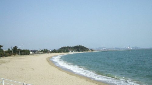 沙美海岸の絶景写真