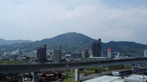 佐東銀山城の絶景写真