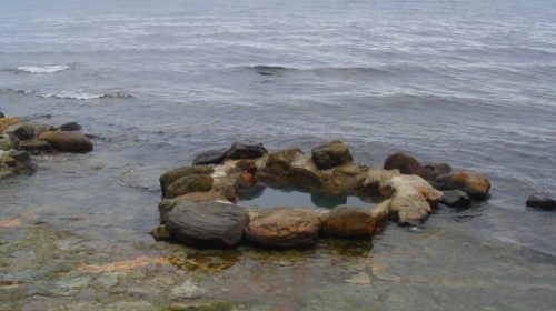 瀬石温泉の絶景写真