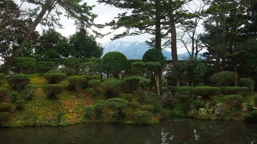柴田氏庭園の絶景写真