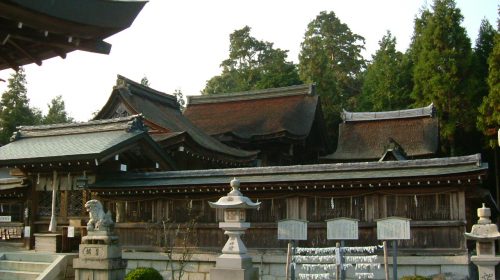 苗村神社の絶景写真