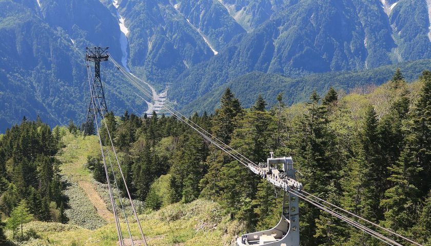 岐阜県の絶景スポット「新穂高ロープウェイ 西穂高口展望台」