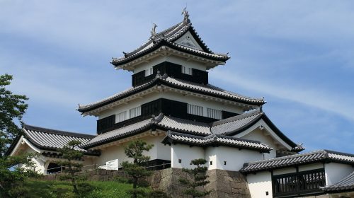 白河小峰城の絶景写真