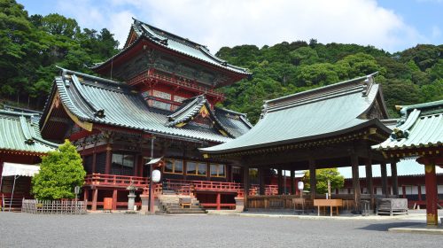 静岡浅間神社の絶景写真