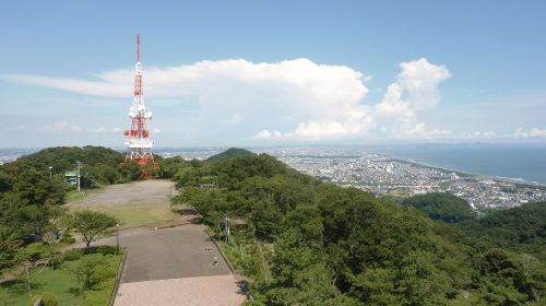 湘南平の絶景写真