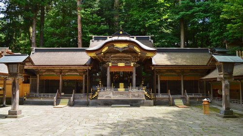 諏訪大社の絶景写真