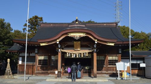 田縣神社の絶景写真