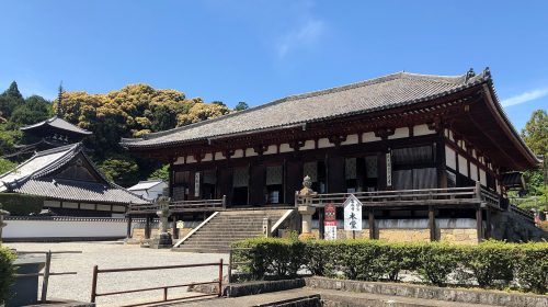 當麻寺の絶景写真
