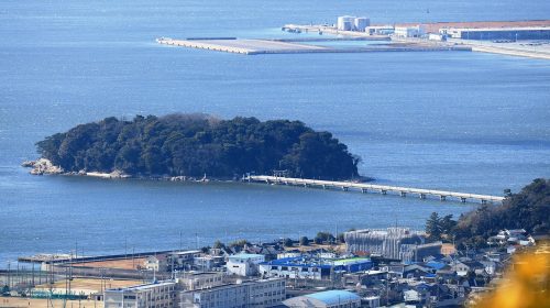 蒲郡 竹島の絶景写真