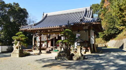 玉祖神社の絶景写真
