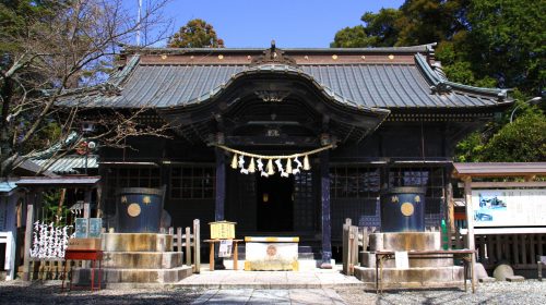 玉前神社の絶景写真